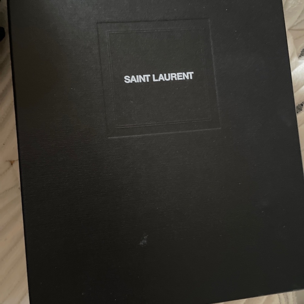 COPY - YSL LOU MINI BAG IN QUILTED GRAIN DE POUDRE EMBOSSED LEATHER BLACK - Picture 3 of 4